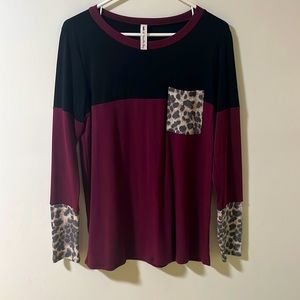 Purchased from Kaley Jase Boutique. Soft material. Great condition